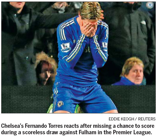 Benitez in search of elusive Chelsea goal