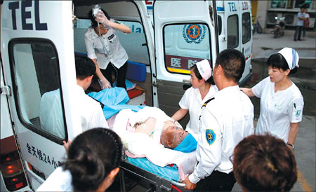 Ambulances waste time in search for beds