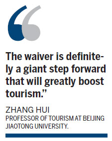 Beijing set to welcome visa-free visitors