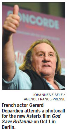 Depardieu told to show love for Belgium