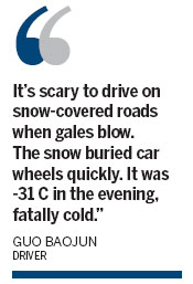 Blizzards wreak havoc in Urumqi