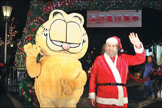 Santa is coming and China takes a lot more notice