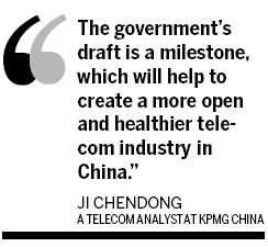 Telecom plans 'will help break' industry monopoly
