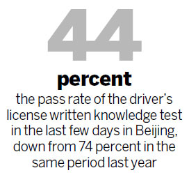 New tests more difficult for drivers to navigate