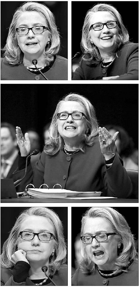 Clinton fired up over Benghazi attack