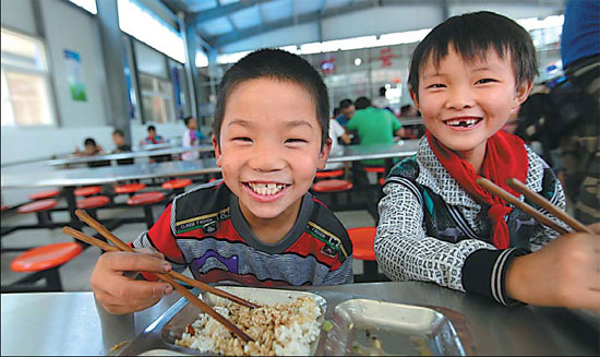 Feeding China's impoverished