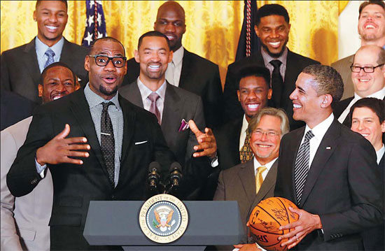 Obama honors NBA champion Miami