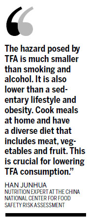 Trans fatty acids in diets at acceptable levels