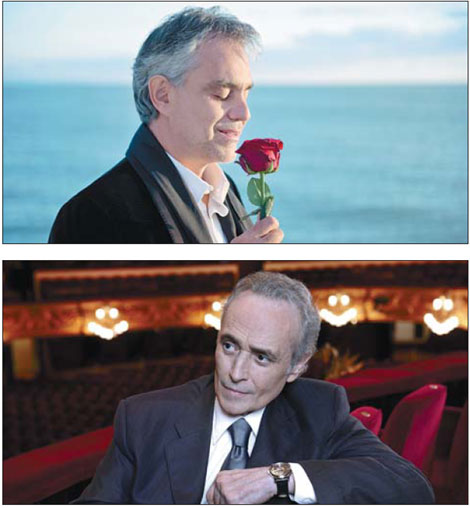 Shanghai music lovers to savor two of world's great tenors