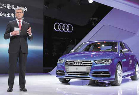 Audi looks to maintain its lead