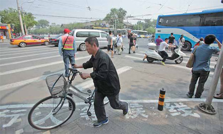 Jaywalkers tread with care in capital