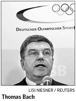 Bach launches bid for IOC presidency