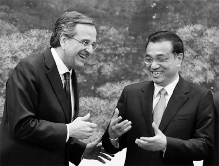 Doubled Greece-China trade by 2015, Li predicts