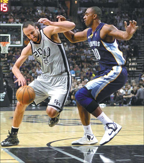 Spurs get by Grizzlies once more
