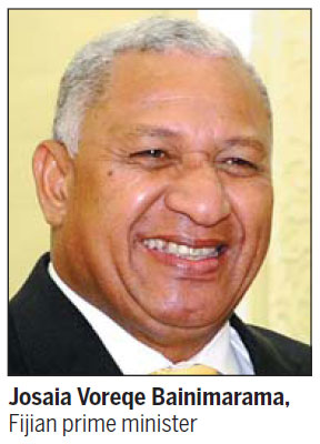 Fiji's PM sees opportunity in China