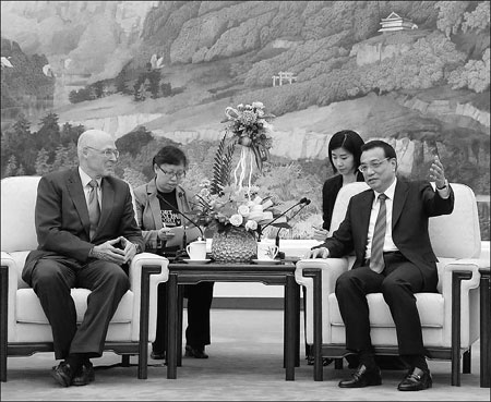 Li urges foreign firms to increase spending