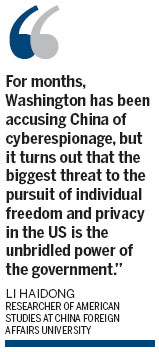 Surveillance program a test of Sino-US ties