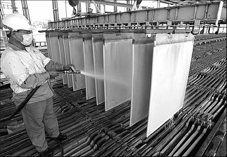 Troubled copper mine back on track