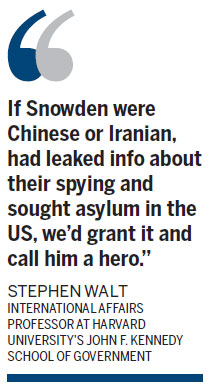 China rejects US accusations over Snowden