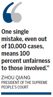 Top judge underlines fairness and justice