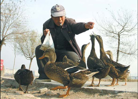 River of life for bird lover Ren Jianguo