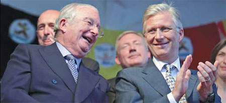 New Belgian king faces challenge