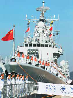Chinese fleet sets sail for series of joint drills