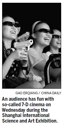 New 7-D cinema steals the thunder in Shanghai