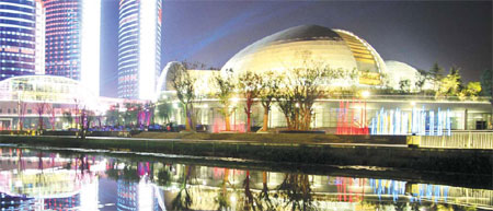 Shandong Special: Jinan's new cultural complex a star in 10th China Art Festival