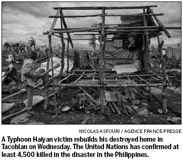 Typhoon Haiyan revives climate compensation row