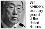 Fight against global warming 'inadequate', UN chief says