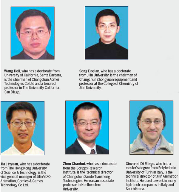 Enlisted professionals of the third ChangBai Wisdom valley program