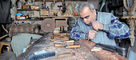 Business continues despite shelling