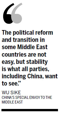 China plays bigger role in Middle East