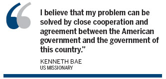 Jailed missionary pleas for help
