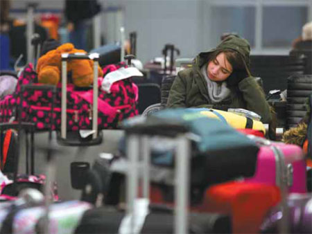 Bitter cold returns to snarl US