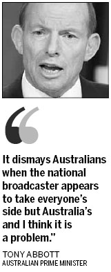 Australian PM lashes out at ABC coverage