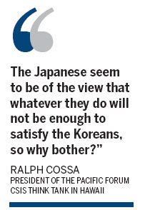 Abe urged to admit wartime atrocities