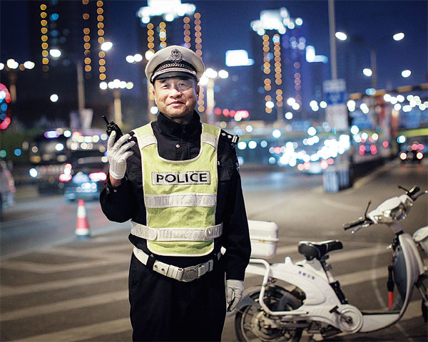 On duty during the May Day holiday