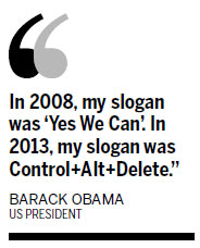 Obama roasts himself, rivals at dinner