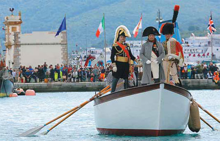 'Napoleon' returns to Elba for anniversary