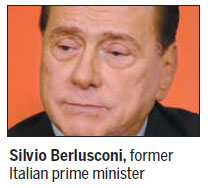 Berlusconi begins community service at Alzheimer's hospice