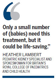 Doctors design dialysis machine for infants