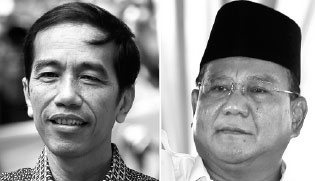 Indonesia's presidential hopefuls each claim win