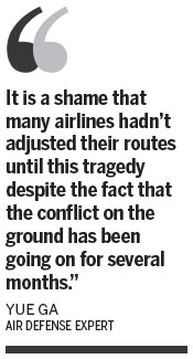 Expert: Flight bans are needed over active war zones