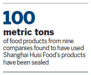 Five held as probe into food scandal expands