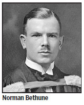 Exhibit reveals selfless Canadian doctor's stories