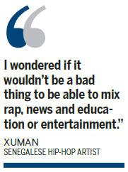 Rap reporters give hip-hop twist to news