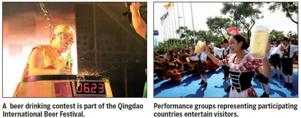 Qingdao Special: Qingdao brimming with cheer as beer fest begins