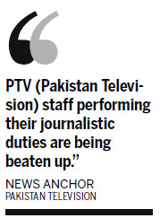 Pakistani army retakes state TV from protesters